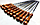 Набор кованых шампуров с деревянной ручкой (10шт по 69см)   Толщина 3мм (нержавейка), фото 3