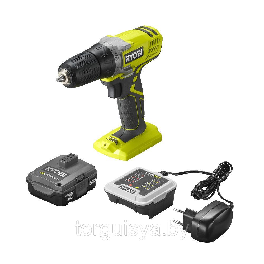 Дрель-шуруповерт аккумуляторная RYOBI R12SD-120G