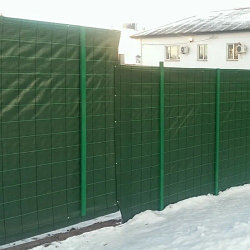 Сетка-ткань пропиленовая для ограждения строительных площадок, 2х50м