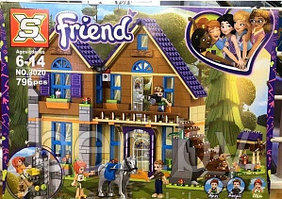 3020/11204 Конструктор Friends 2 в 1 "Дом Мии", 796 деталей, аналог LEGO 41369