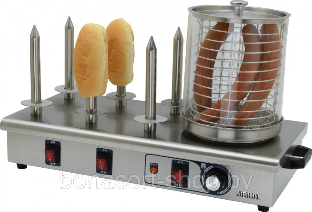 Аппарат для приготовления хот-догов AIRHOT HDS-06 - фото 1 - id-p164446046