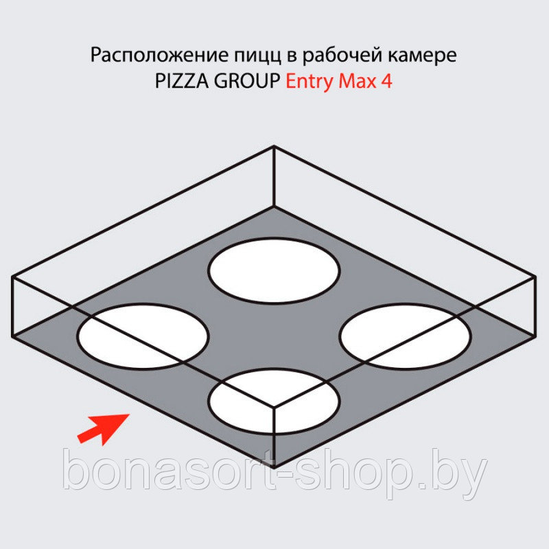 Печь для пиццы Pizza Group Entry Max 4 - фото 4 - id-p164448754