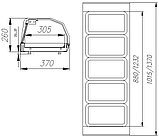 Тепловая витрина Полюс A37 SH 1,5-1 (ВТ-1,5 Сarboma), фото 2