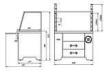 Мангал на твердом топливе Grill Master УММ/2 (Robata L1200) (11314), фото 2