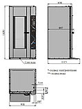 Расстоечный шкаф Abat ШРТ-16П (черный дизайн), фото 5