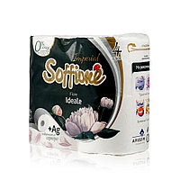 Бумага туалетная Soffione Ideale 4-слойная (упаковка 4шт)
