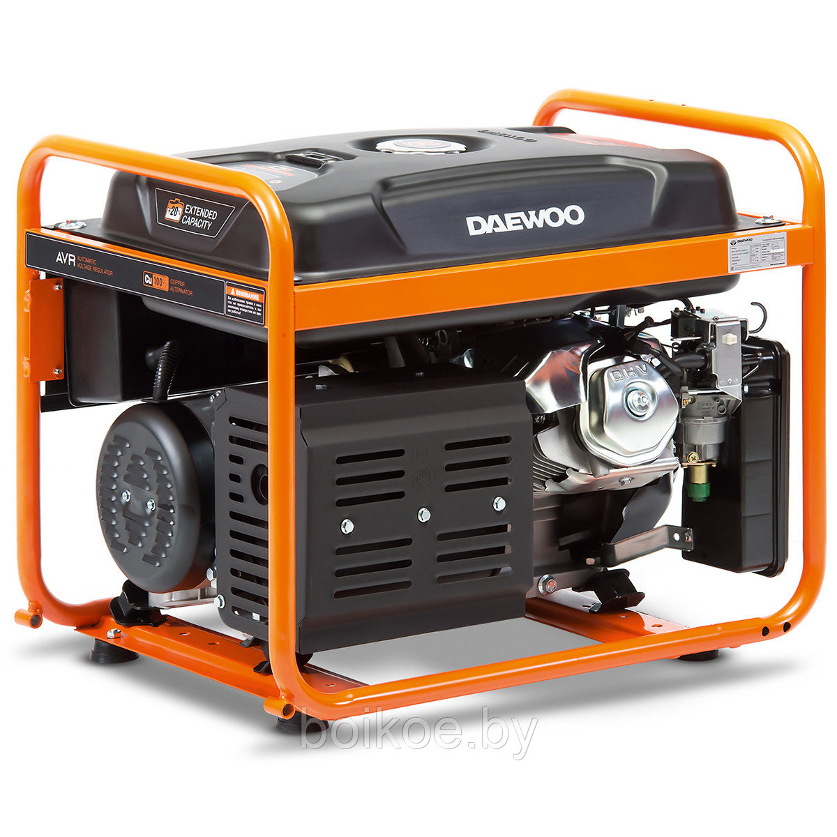 Генератор бензиновый Daewoo GDA 6500 (5.5 кВт, 220В) - фото 3 - id-p164462157