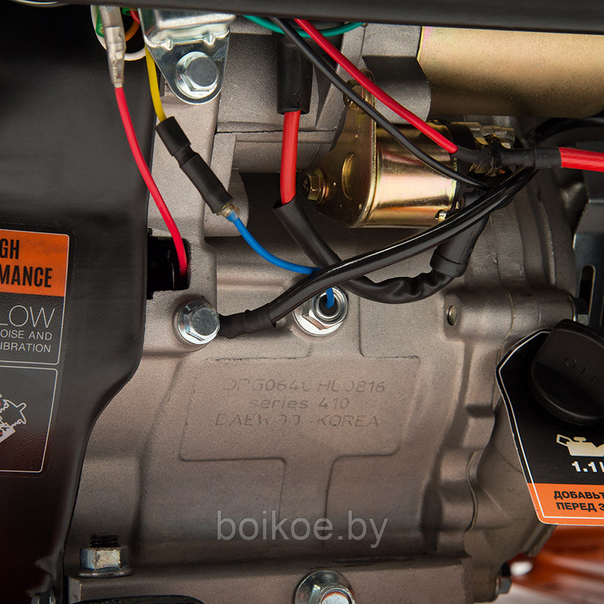 Генератор бензиновый Daewoo GDA 6500 (5.5 кВт, 220В) - фото 6 - id-p164462157