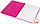 Тетрадь А4 OfficeSpace Neon, 60 листов, на гребне, обложка пластиковая, розовая, фото 4