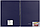 Тетрадь А4 OfficeSpace Base, 48 листов, на гребне, обложка пластиковая, синяя, фото 2