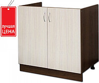 Кухонный шкаф под мойку НШ80 см (ДСП венге/дуб молочный)