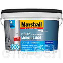 Краска MARSHALL Export-2 латексная 2,5л база для насыщ.тонов BC