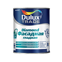 Краска DULUX TRADE Фасадная Гладкая 2,5л матовая белая BW