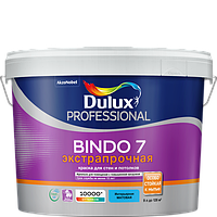 Краска DULUX Prof Bindo 7 матовая 9л для стен и потолков BC база для насыщ.тонов