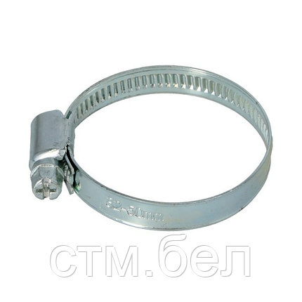 Хомут зажимной металлический 40-60мм 100шт, фото 2