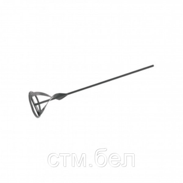 Венчик для миксера строительного для замеса лаков и красок (кругл.) 80х400мм 4-15кг