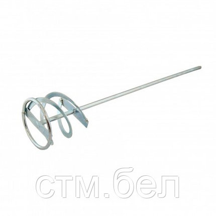 Венчик для миксера строительного для замеса красок и клея (шестигр.) 80х400мм 1-7кг, фото 2