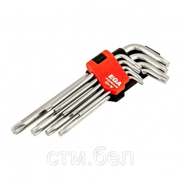 Ключи TORX длинные набор 9 шт