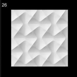 Форма для изготовления 3Д панелей №26