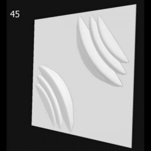 Форма для изготовления 3Д панелей №45