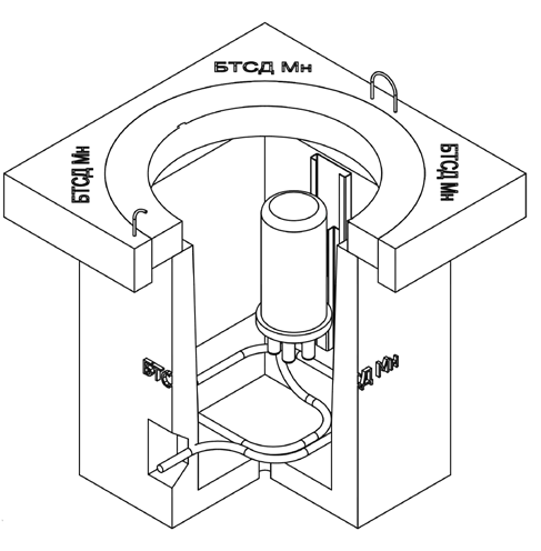 Камера подземная оптическая с муфтой GST® КПОМ-1,5 - фото 2 - id-p164492245