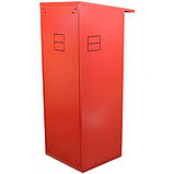 Шкаф для газового баллона ComfortProm оцинкованный, красный, фото 4