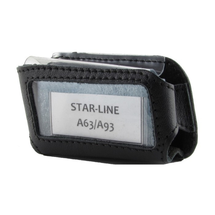 Чехол для брелка StarLine A63/A93/A66/A96 (кожаный) - фото 1 - id-p164493216