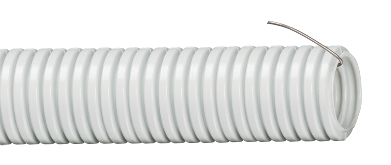 Труба гофрированная ПВХ с зондом - фото 1 - id-p164494582