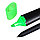 Набор "Flow Pure GOM KF+Liqeo Highlighte": ручка шариковая автоматическая + маркер, фото 3