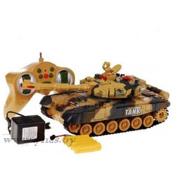 Детский радиоуправляемый танк арт. 9993 игрушка, на р\у (радиоупралении) игрушечный танковый бой - фото 2 - id-p164498102