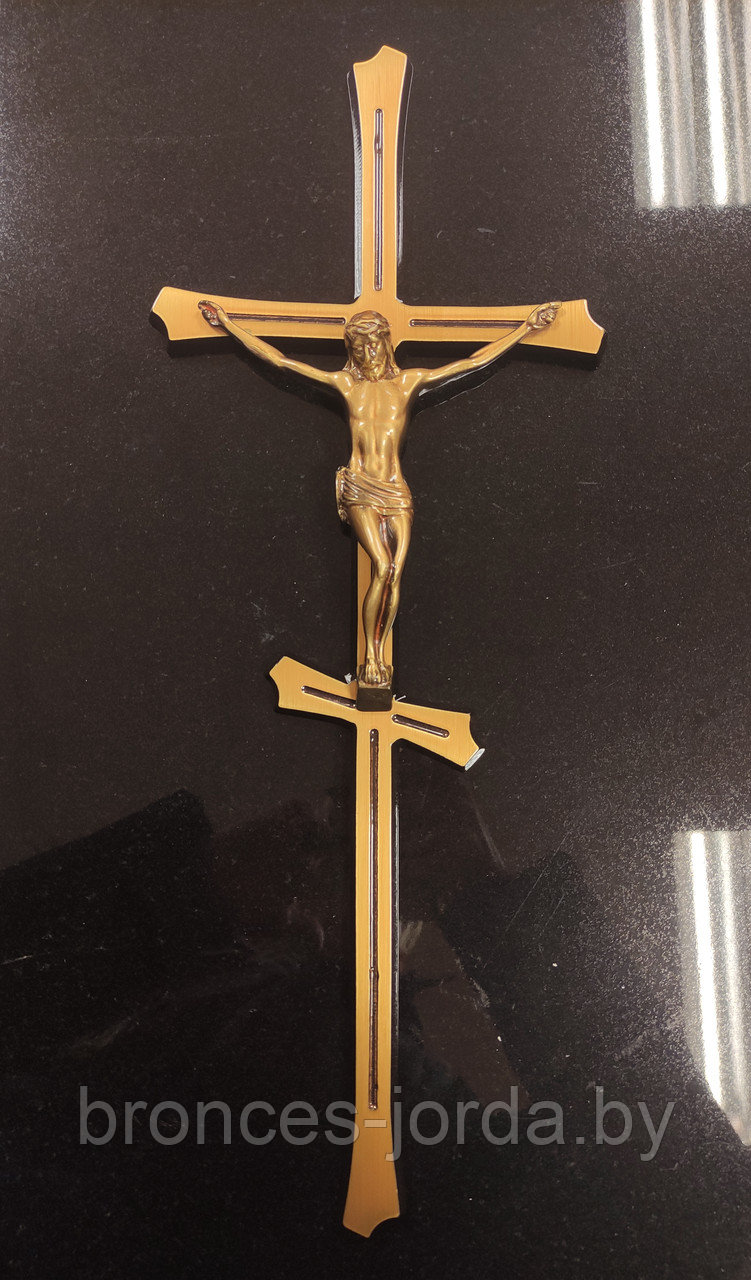 Крест 45 см православный с распятием бронзовый Filomat - фото 1 - id-p129876172