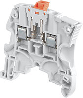 Клемма TE ZS4-S(2,5)/5,2 винтовой зажим, с ножевым разъединителем, 25А, 400В, серый