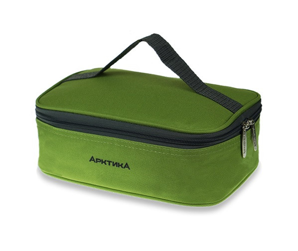 020-2000-1 Ланч -сумка 2,5 л, зеленый с контенерами Арктика - фото 1 - id-p164462551