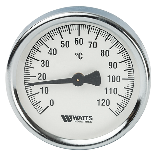 Watts F+R801(T) 63/50, 1/2" термометр аксиальный - фото 2 - id-p164515316