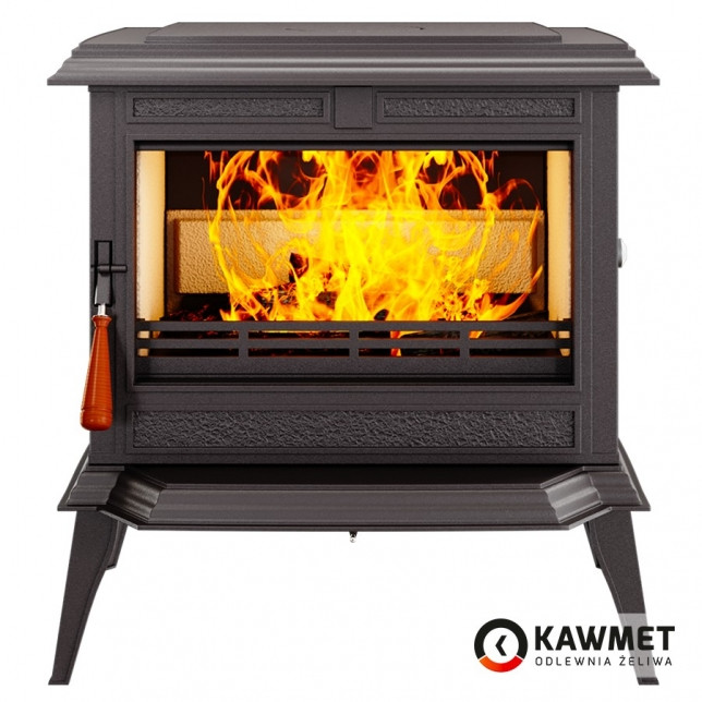 Чугунная печь KAWMET Premium S12 (12,3 кВт) - фото 1 - id-p164515403
