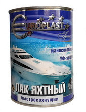 Лак яхтный алкидно-уретановый EUROCLASS 1,8 кг.