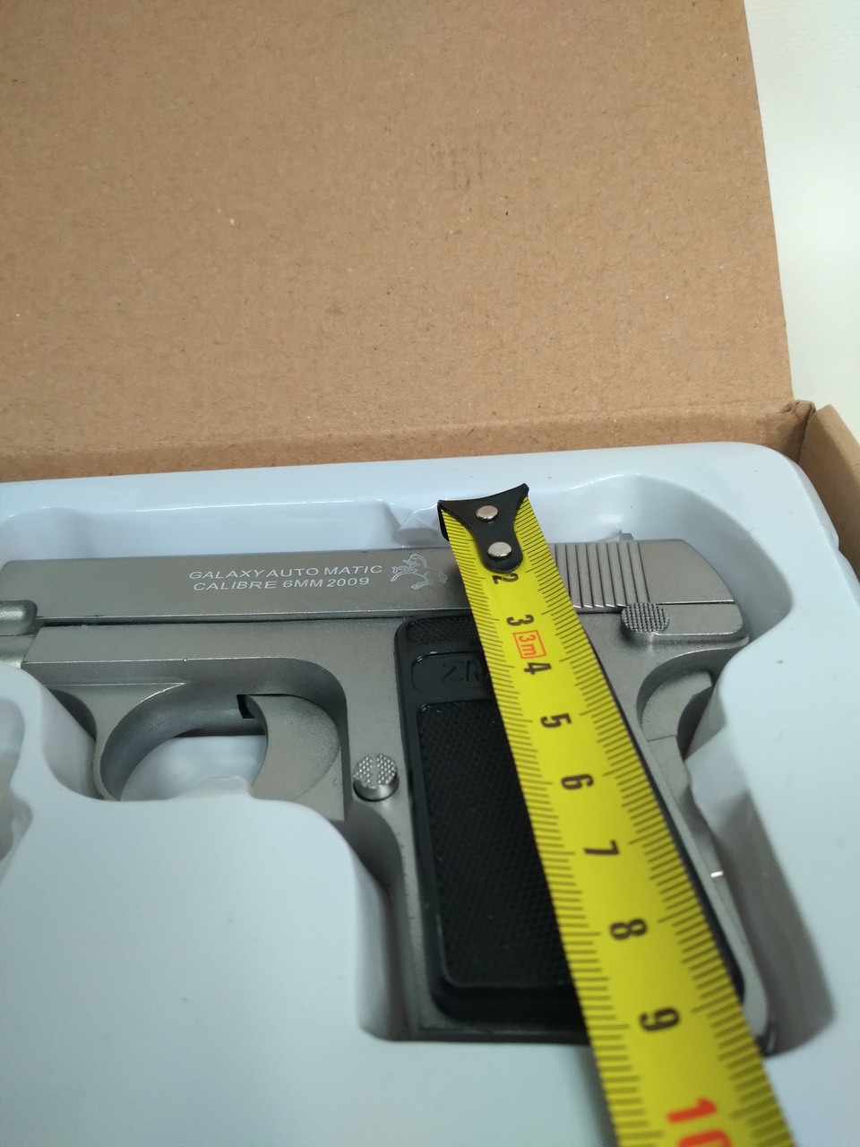 Пистолет игрушечный пневматический металлический Airsoft Gun ZM03 - фото 2 - id-p164515777
