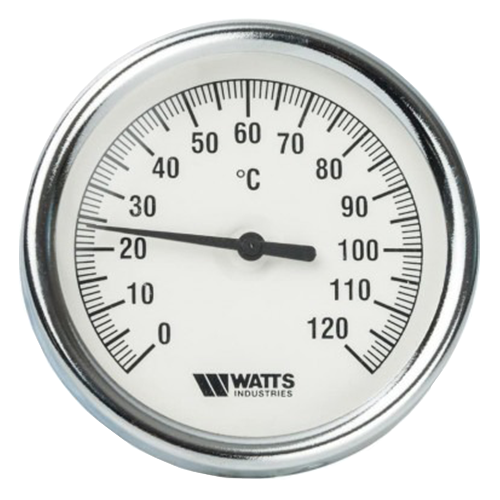 Watts F+R801(T) 80/50, 1/2" термометр аксиальный - фото 3 - id-p164516527