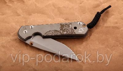 Нож Large Sebenza 21 Computer Generated Graphic "Leopard"