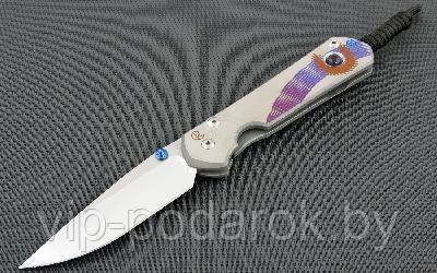 Нож Large Sebenza 21 Unique Graphics Ametyst Cabochon - фото 1 - id-p164515512