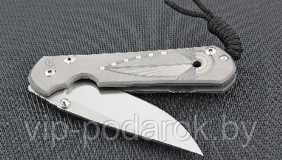 Нож Large Sebenza 21 Unique Graphics In Reverse Silver Contrast