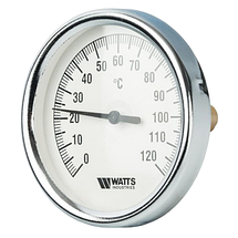 Watts F+R801(T) 80/50, 1/2" термометр аксиальный, фото 3