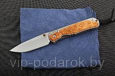 Нож Large Sebenza 21, Box Elder Burl Inlays, Limited Edition