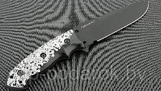 Нож для выживания с фиксированным клинком Hogue/Elishewitz EX-F01 Custom Skulls & Bones 13.97 см HG/35179BSR