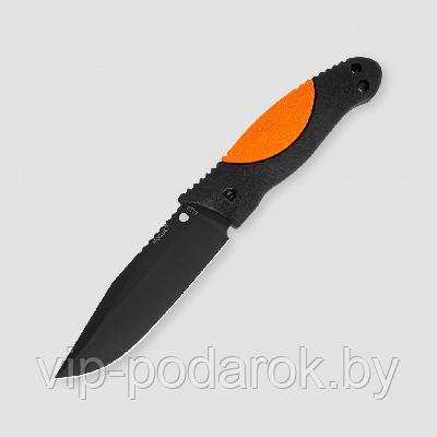 Туристический охотничий нож с фиксированным клинком Hogue/Elishewitz EX-F02 11.4 см HG/35254BKR - фото 1 - id-p164516882
