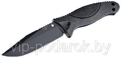 Туристический охотничий нож с фиксированным клинком Hogue/Elishewitz EX-F02 11.4 см HG/35250BKR - фото 1 - id-p164516900
