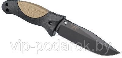 Туристический охотничий нож с фиксированным клинком Hogue/Elishewitz EX-F02 11.4 см HG/35243BKR