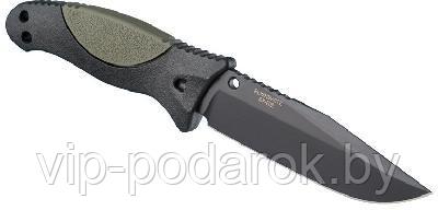 Туристический охотничий нож с фиксированным клинком Hogue/Elishewitz EX-F02 11.4 см HG/35251BKR - фото 1 - id-p164516960