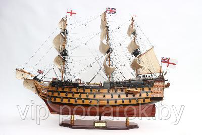 Модель парусника HMS Victory, Англия TS-0001-P-80