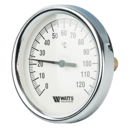 Watts F+R801(T) 80/75, 1/2" термометр аксиальный - фото 4 - id-p164519558